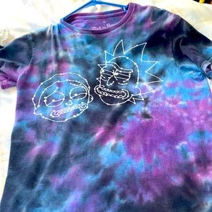 Rick and morty graphic tee